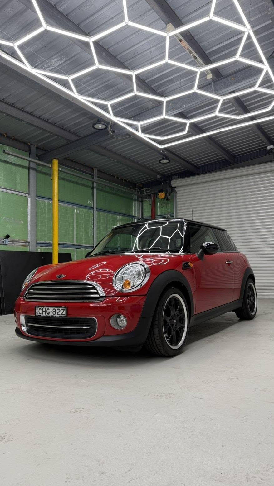 Ceramic coating Perthville - Mini Cooper coated finish