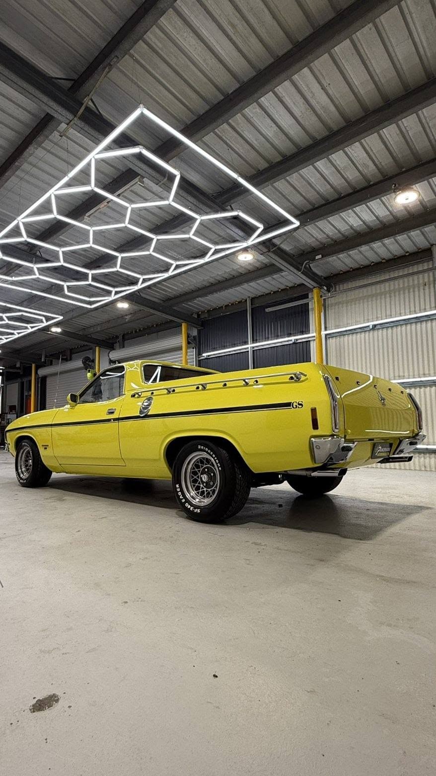 Commercial window tinting Lithgow - classic ute with tinted glass