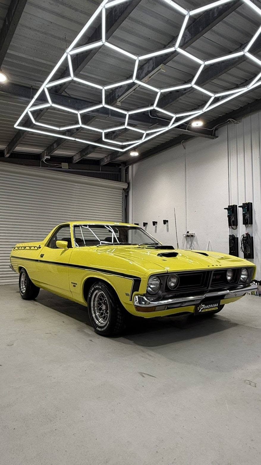 Pre-sale detailing Orange - classic car presented and ready for sale
