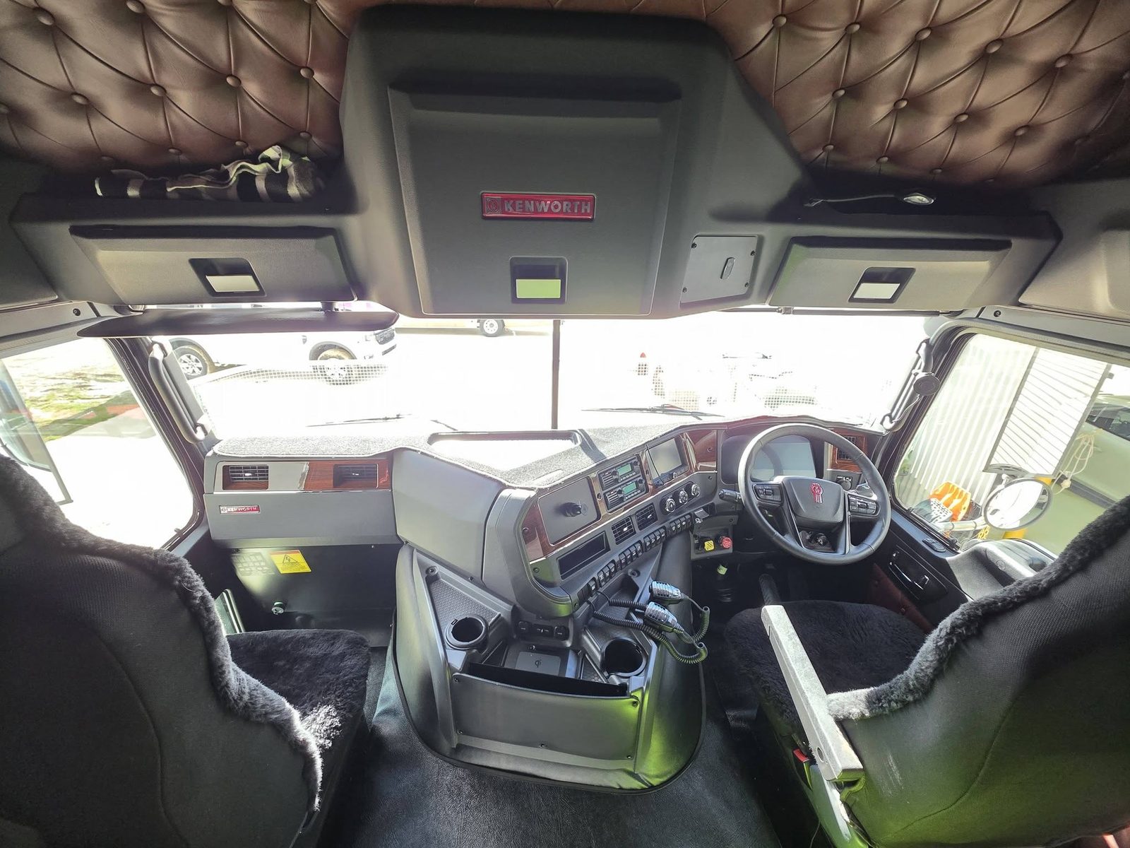 Kenworth truck interior detailing, Bathurst